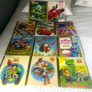 11 Golden Books-various titles